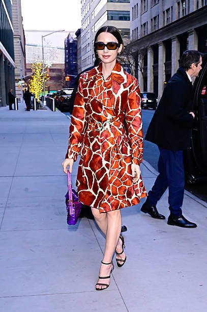 Lily Collins Is Making New York Her Runway 3