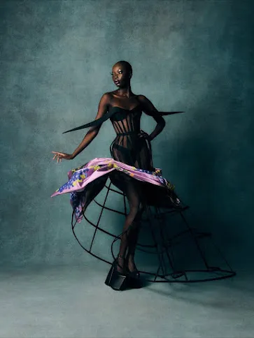 Doechii's Captivating Presence in Harris Reed SS26 Unveiled 5