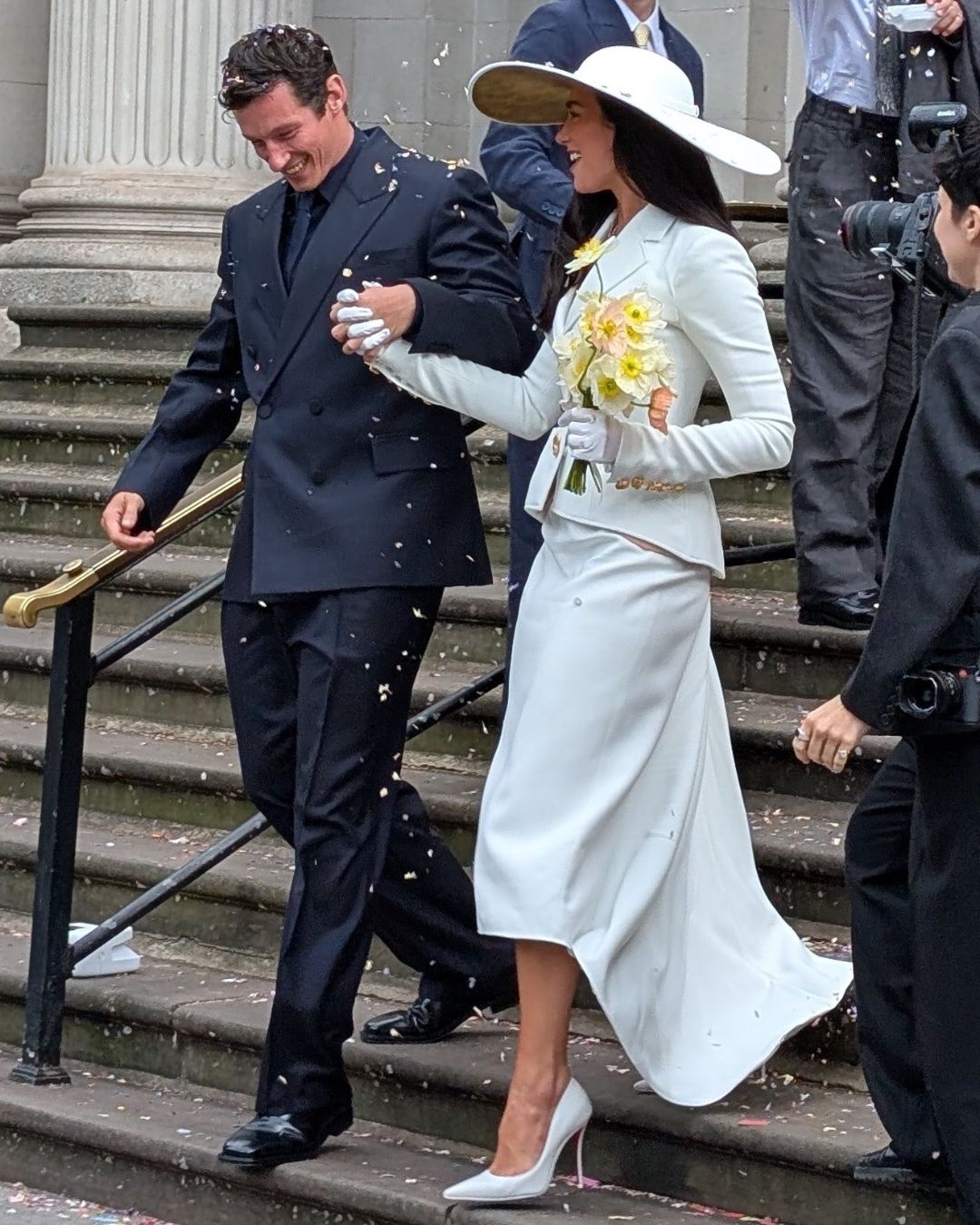 Dua Lipa as a Schiaparelli Bride: The Wedding Skirt Suit That Paid Homage to the Original Cool-Girl Bride