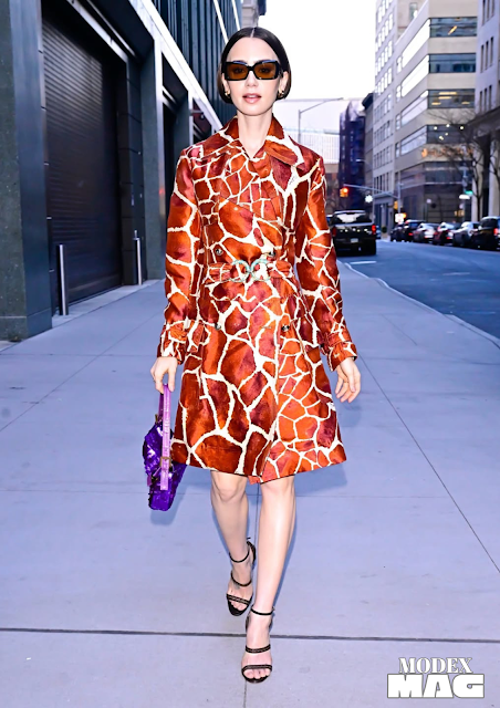 Lily Collins Is Making New York Her Runway