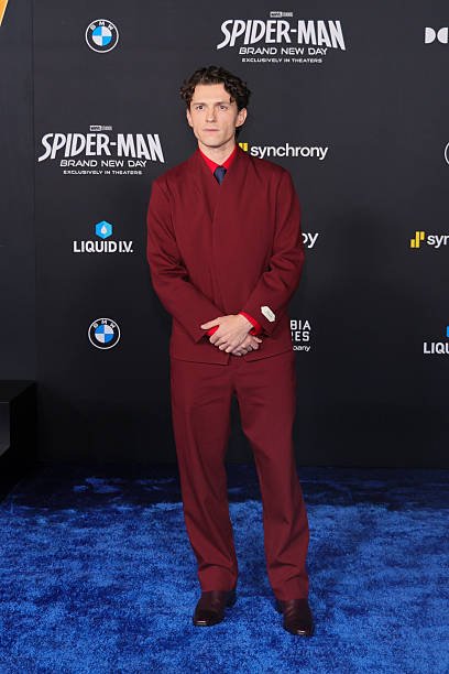 Tom Holland Brings Modern Tailoring in Jacquemus at the Brand New Day LA Premiere