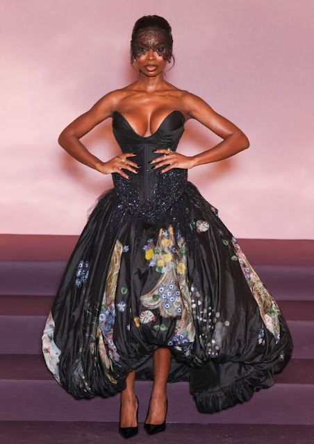 Olandria Stuns at the Bridgerton Season 4 Paris Premiere
