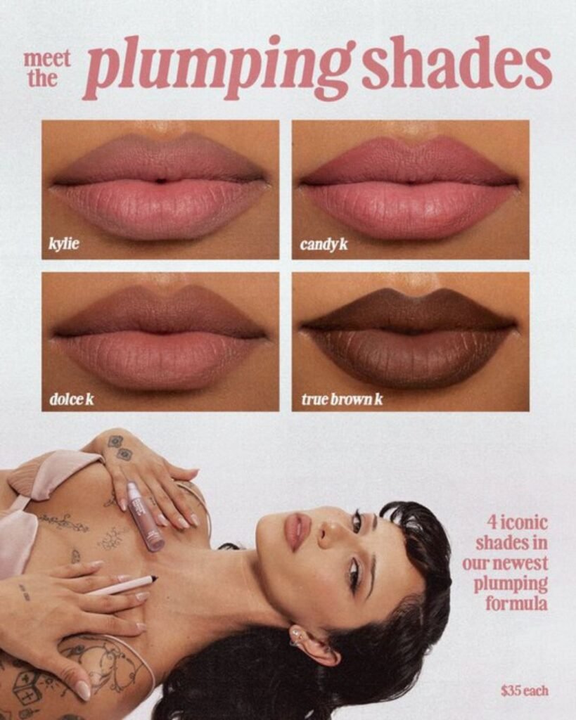 Kylie Cosmetics Unveils Its New Plumping Matte Lip Kit 3 Kylie Cosmetics, Kylie Jenner, Makeup