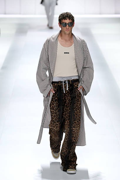 Menswear Spring/Summer 2026 Trend: Pattern Mixing 1