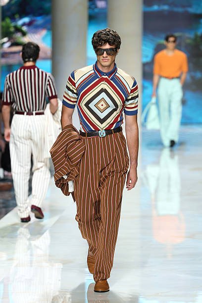 Menswear Spring/Summer 2027: The Rise of Geometric Patterns 6 Menswear Spring/Summer 2027: The Rise of Geometric Patterns