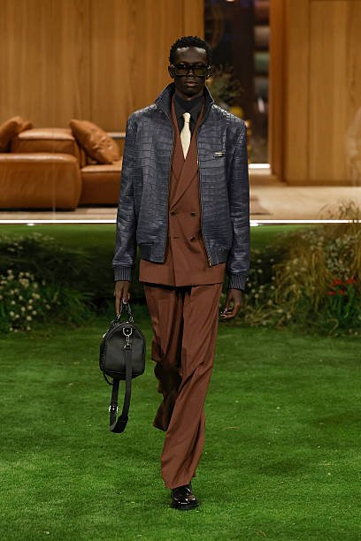 Menswear Trends Fall/Winter 2026 "Embossed Leather" 1