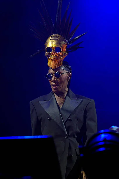 Grace Jones: The Revolutionary Fashion Icon Who Redefined Style, Beauty and Power grace jones seen performing at palco sagres during the first day of meo kalorama music 16