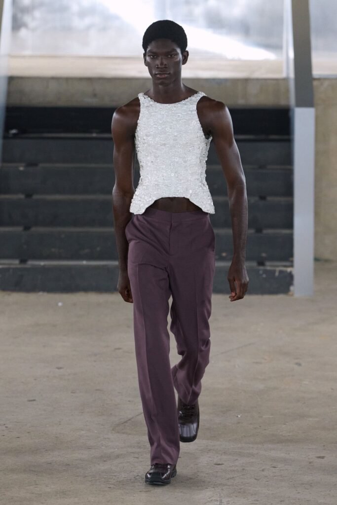 AGRO Studio Spring 2027 Ready-to-Wear—Designed by George Oxby and Angus Cockram.