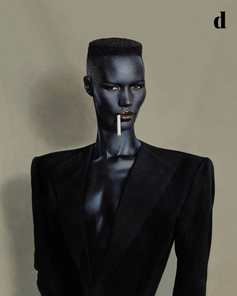 Grace Jones: The Revolutionary Fashion Icon Who Redefined Style, Beauty and Power red minimalist fashion new blog post announcement instagram post 1 1 1
