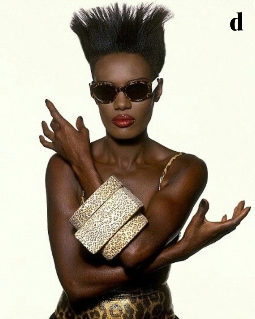 Grace Jones: The Revolutionary Fashion Icon Who Redefined Style, Beauty and Power red minimalist fashion new blog post announcement instagram post 11 1 11