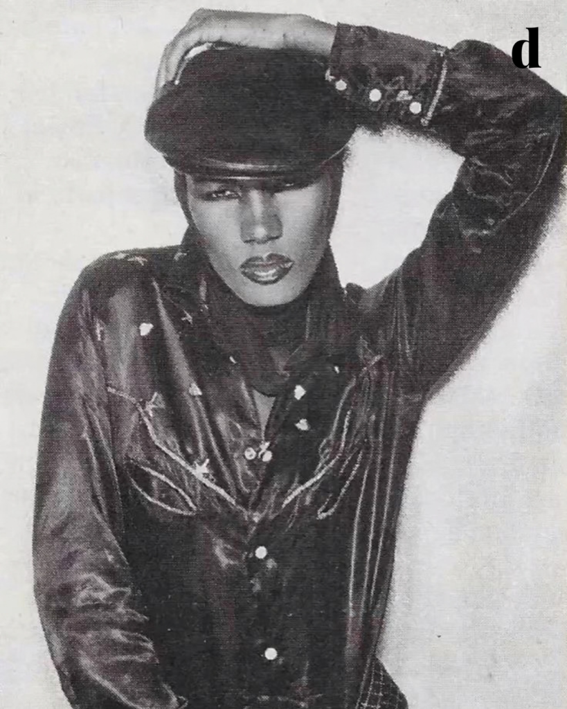 Grace Jones: The Revolutionary Fashion Icon Who Redefined Style, Beauty and Power red minimalist fashion new blog post announcement instagram post 12 1 9