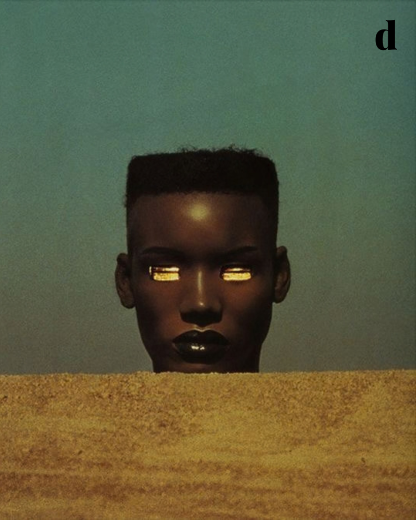 Grace Jones: The Revolutionary Fashion Icon Who Redefined Style, Beauty and Power red minimalist fashion new blog post announcement instagram post 13 1 10