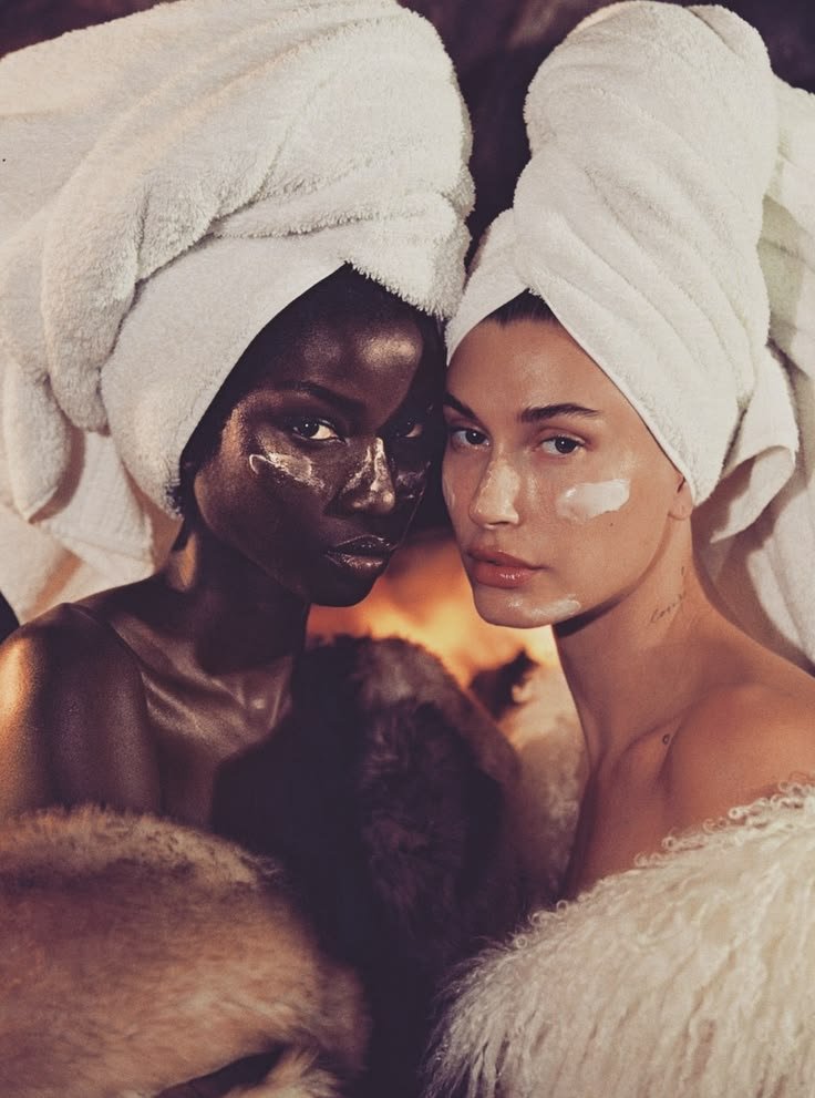 Hailey Bieber x Anok Yai for Rhode: A Winter Beauty Moment That Feels Iconic