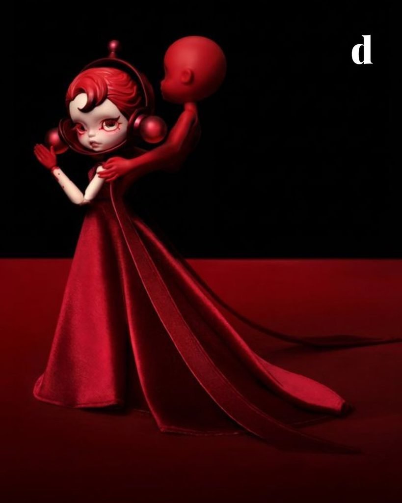 POP MART x Robert Wun: The Skullpanda Doll Inspired by a Dramatic Couture Creatio