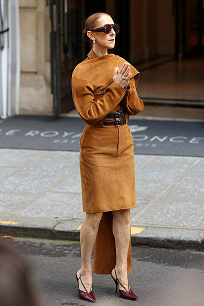Celine Dion Is Spotted in Paris, France Wearing Ferragamo Spring 2027