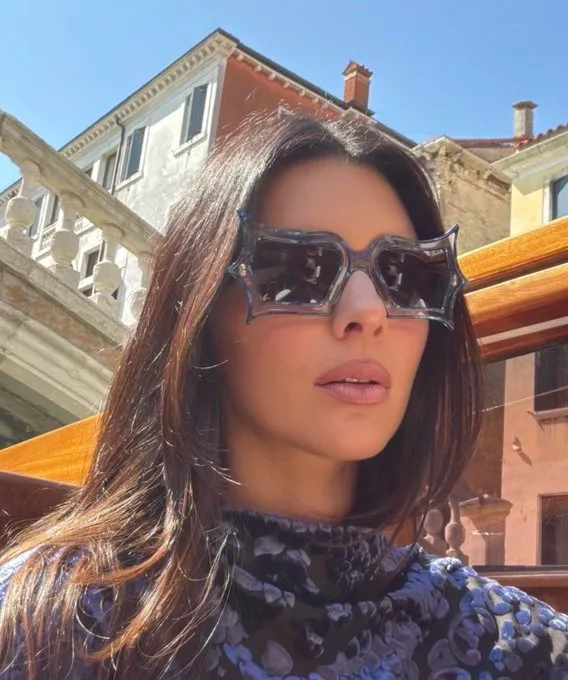 kendall jenner wear Safilo Sunglesses By Peggy Gyggenheim
