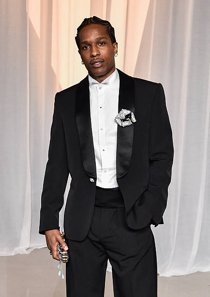 A$AP Rocky Makes a Bold Fashion Statement Wearing a Custom Chanel at Academy Museum Gala 2026 2 A$AP Rocky Makes a Bold Fashion Statement in Custom Chanel With the SS27 Cloud Clutch