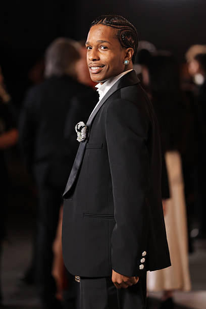 A$AP Rocky Makes a Bold Fashion Statement Wearing a Custom Chanel at Academy Museum Gala 2026 4 A$AP Rocky Makes a Bold Fashion Statement in Custom Chanel With the SS27 Cloud Clutch