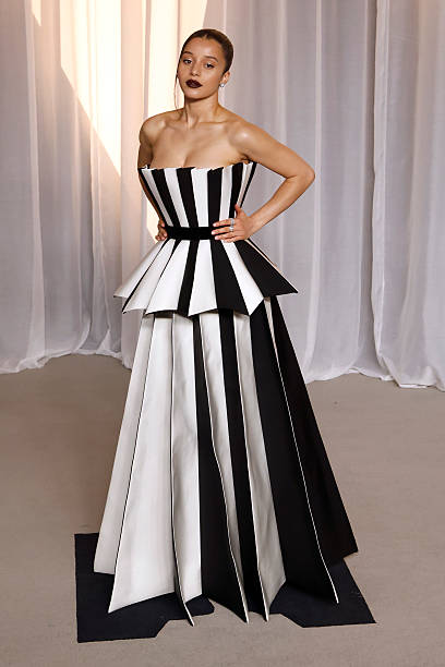 Chase Infiniti attending the 6th Annual Academy Museum Gala in Custom Louis Vuitton