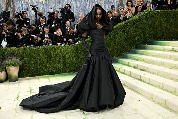 Anok Yai attends the 2026 Met Gala celebrating “Costume Art” at the Metropolitan Museum of Art on May 04, 2026 in New York City. (Photo by Dimitrios Kambouris/Getty Images for The Met Museum/Vogue)