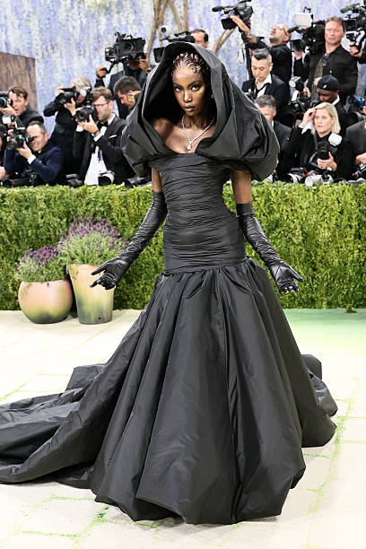 Anok Yai attends the 2026 Met Gala celebrating “Costume Art” at the Metropolitan Museum of Art on May 04, 2026 in New York City. (Photo by Dimitrios Kambouris/Getty Images for The Met Museum/Vogue)