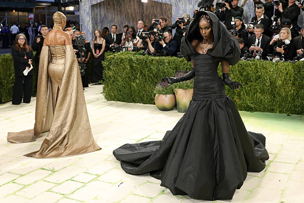 Anok Yai attends the 2026 Met Gala celebrating “Costume Art” at the Metropolitan Museum of Art on May 04, 2026 in New York City. (Photo by Dimitrios Kambouris/Getty Images for The Met Museum/Vogue)