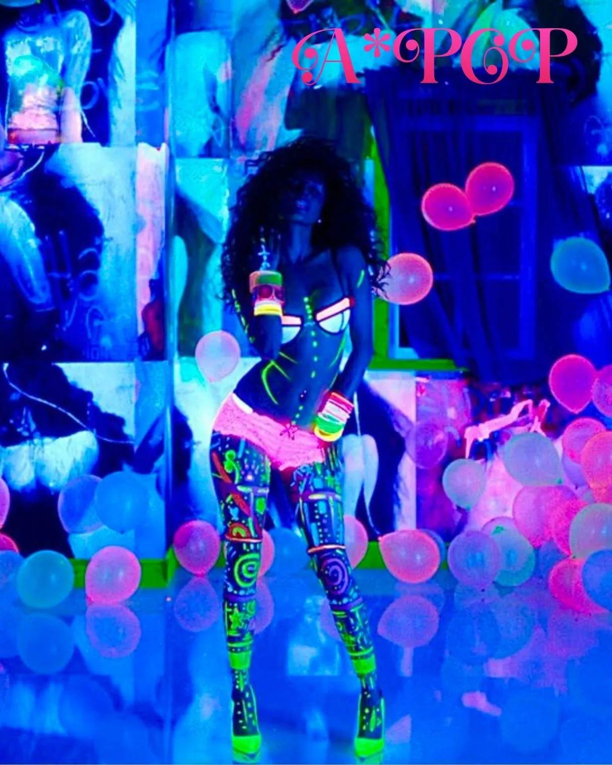 A*POPStar Tyla Bring Back Neon Aesthetics 4 Album A*POP