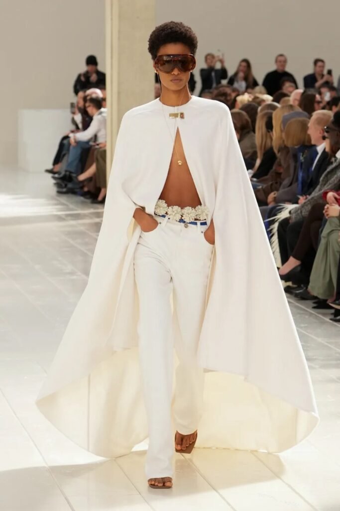 Balenciaga Spring 2027 by Pierpaolo Piccioli explores “unsized” fashion, couture craftsmanship, fluid silhouettes, lightness and freedom through modern dressing.