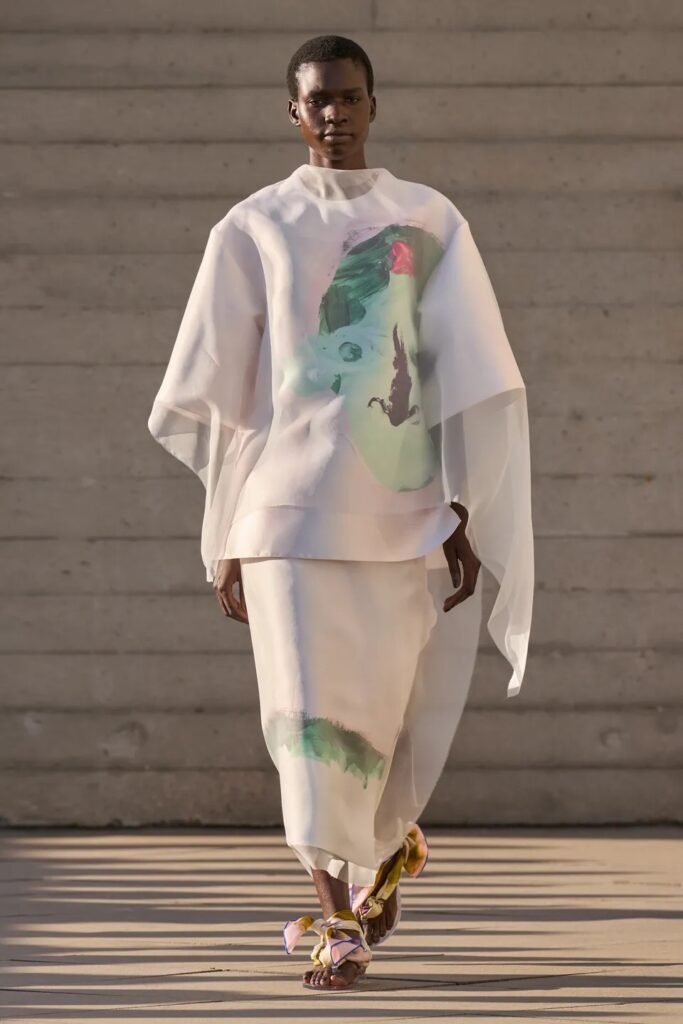 Roksanda Ilinčić returned to the London Fashion Week calendar for Spring 2027 with another expression of the design language that has made her eponymous label 