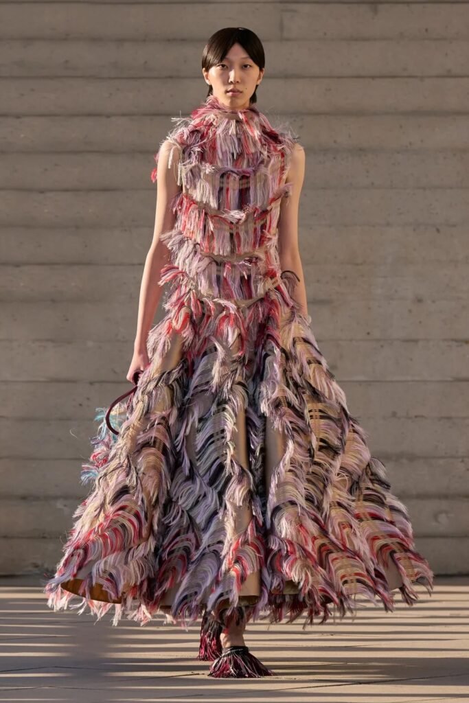 Roksanda Ilinčić returned to the London Fashion Week calendar for Spring 2027 with another expression of the design language that has made her eponymous label 