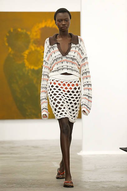 Womenswear Trend Spring 2027: The Powerful Return of Crochet new york new york a model walks the runway at the aisling camps show during new york fashion 2
