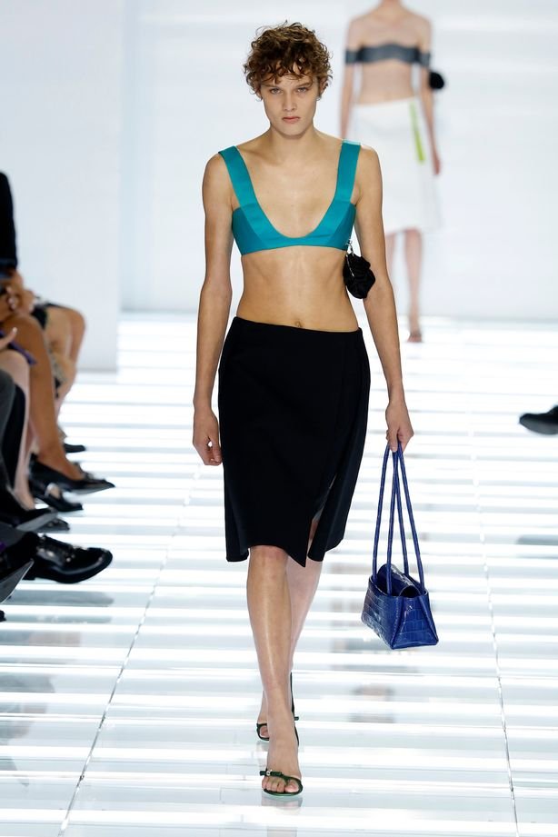 Prada Spring 2027 Womenswear Fashion Trend: The Pencil Skirt Gets a Bold New Makeover