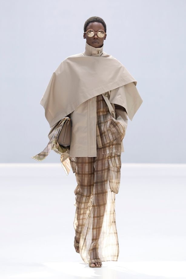 Discover the Spring 2027 check trend as bold grids, colorful patterns, tailored suits and feminine silhouettes redefine checked womenswear.